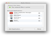 Radio Silence pour mac Radio Silence pour mac