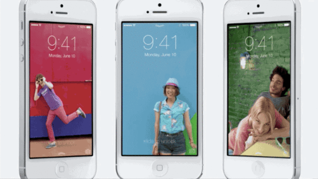 Interface d'iOS 7