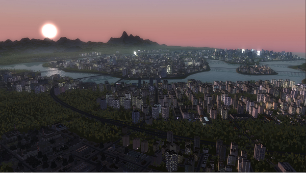 Une ville de Cities in Motion 2