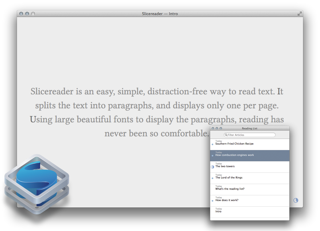 Slicereader