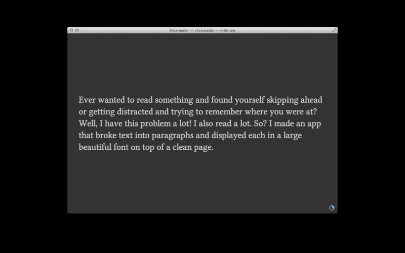 Slicereader