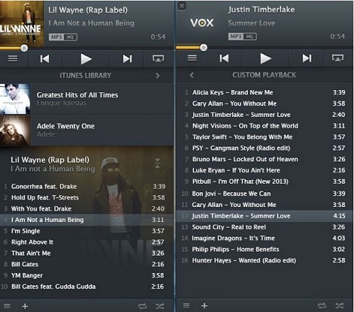 Vox Music Player