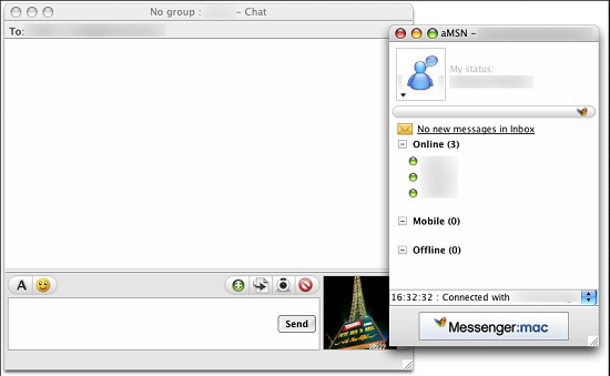 aMSN pour Mac