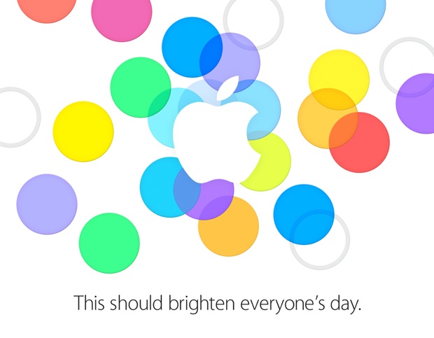 Invitation pour la keynote d'Apple du 10 septembre