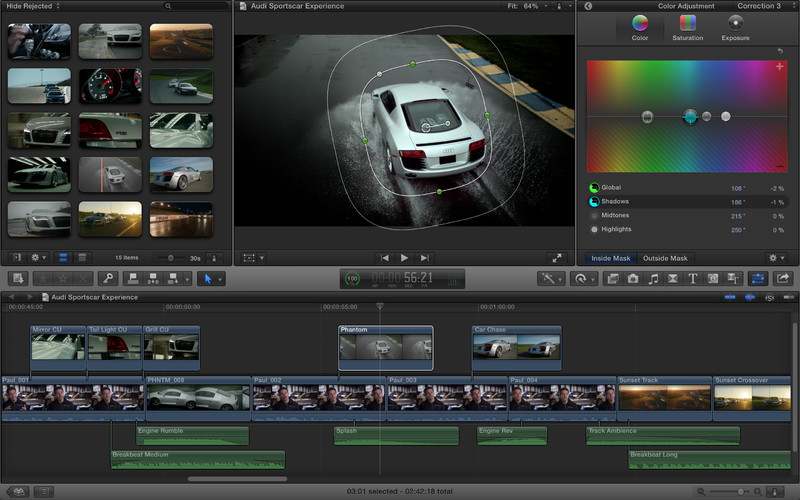 comment monter avec final cut pro x