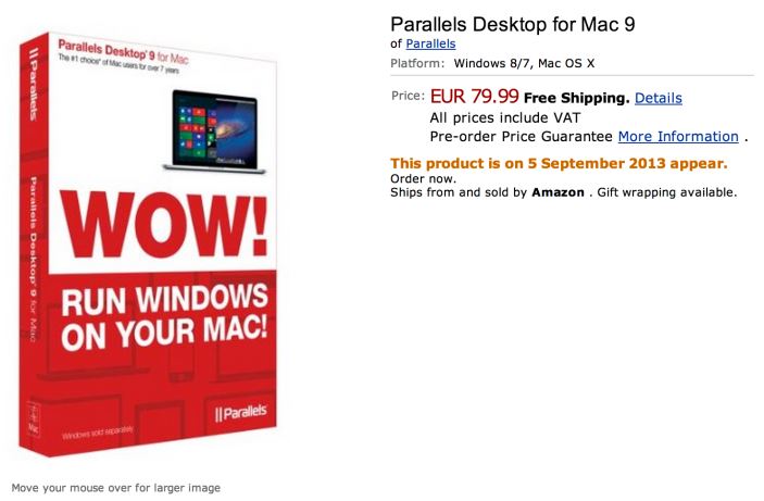 Parallels Desktop 9