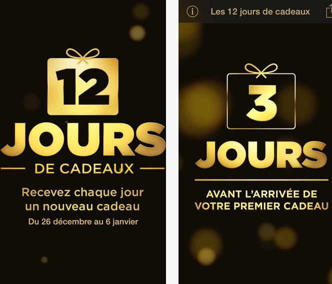 12 jours de cadeaux