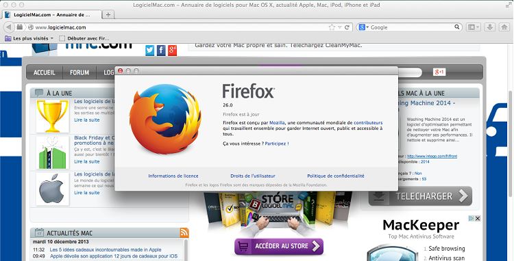 Firefox 26