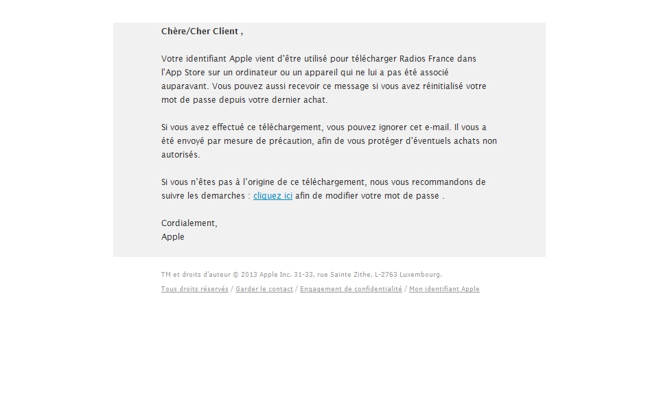 phishing apple
