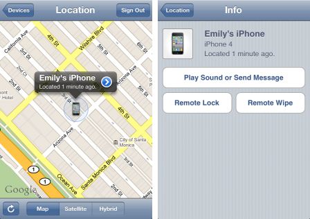 comment localiser un iphone sans application