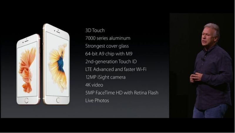 iPhone 6s et 6s Plus
