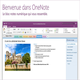 Microsoft OneNote - listes, photos et notes organisées dans un b