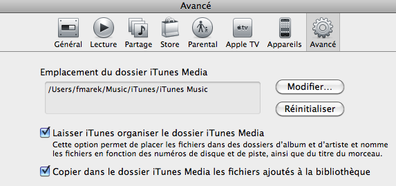 itunes préférences bibilothèque.png