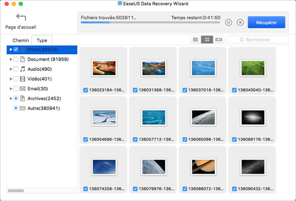 EaseUS Data Recovery Wizard Mac